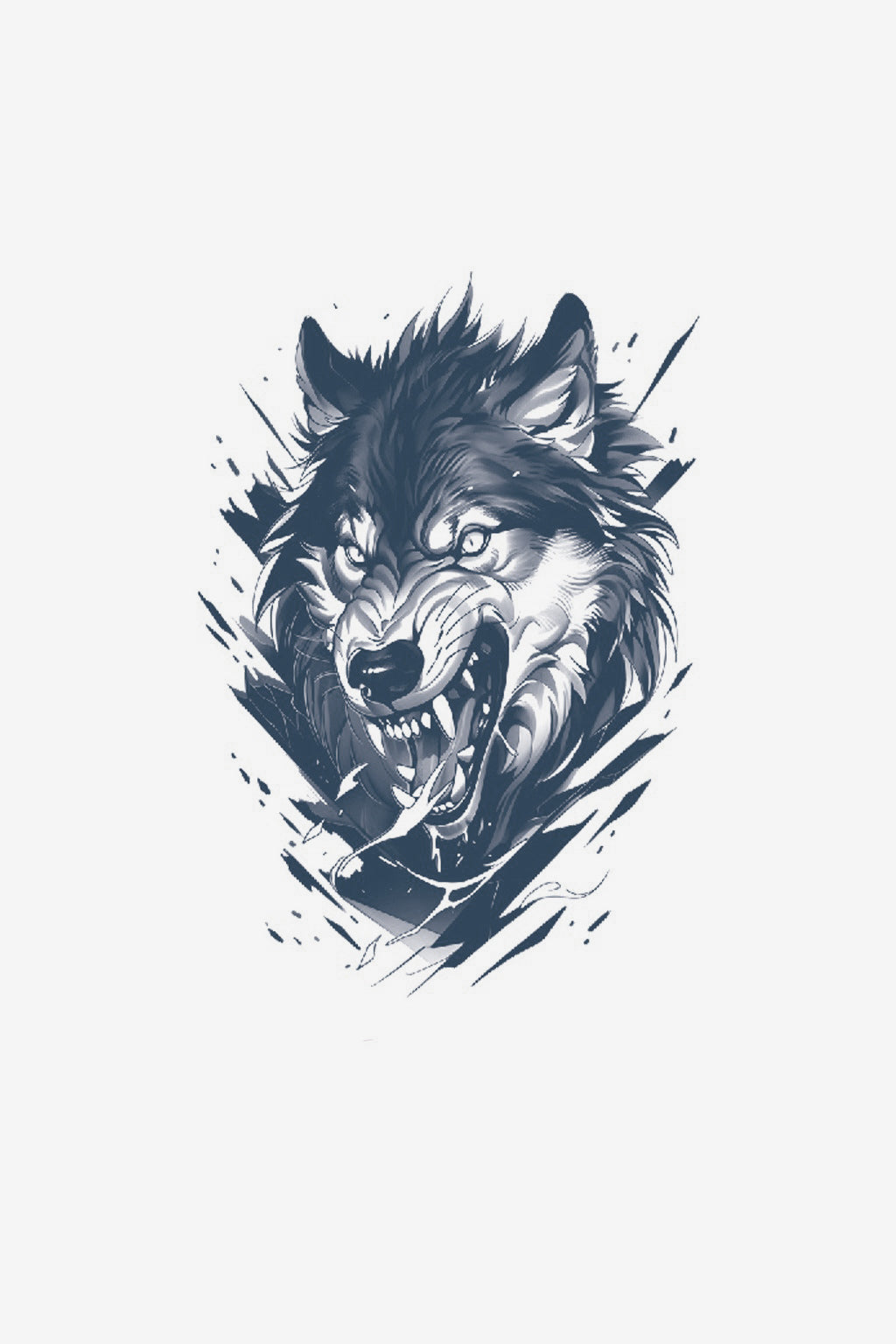 The anger of the wolf