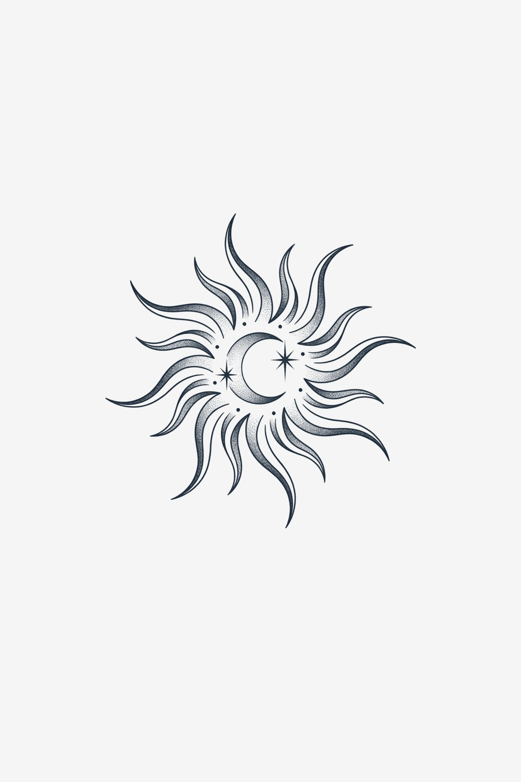 Flacără Celestă - tatuaj temporar Inklabs