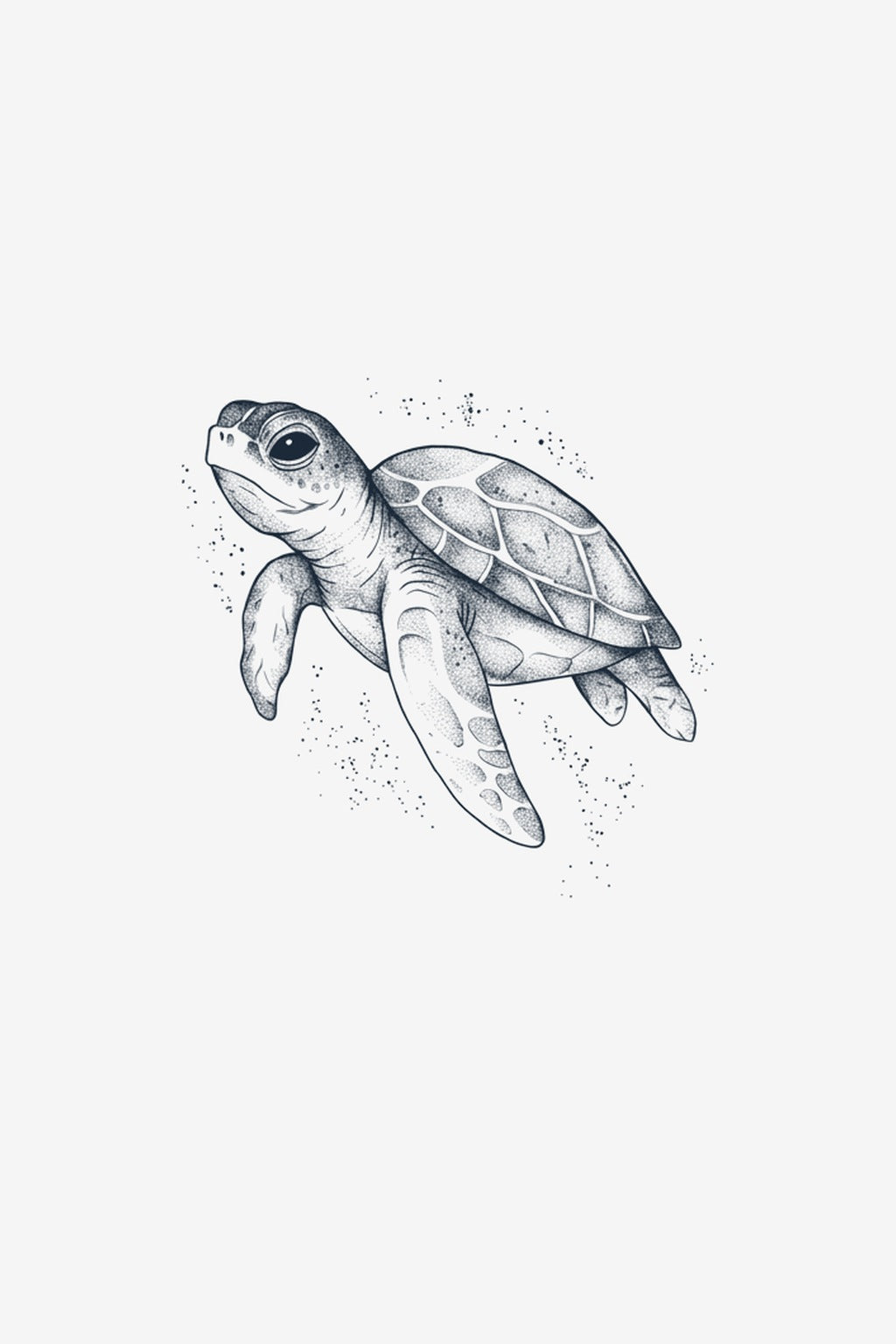 Țestoasa Oceanului - tatuaj temporar Inklabs