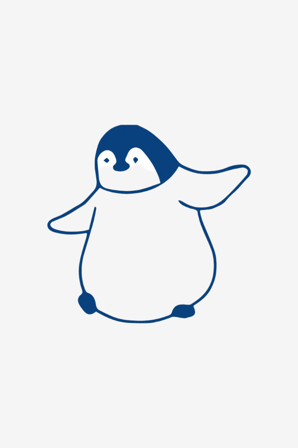 Pinguin – Tatuaje Temporare Jucăușe cu Tematică Polară
