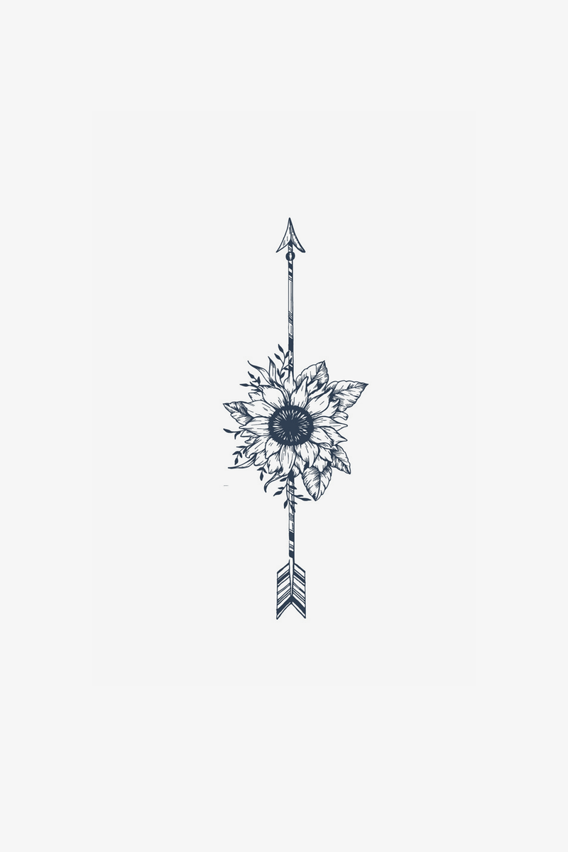 Floral Arrow