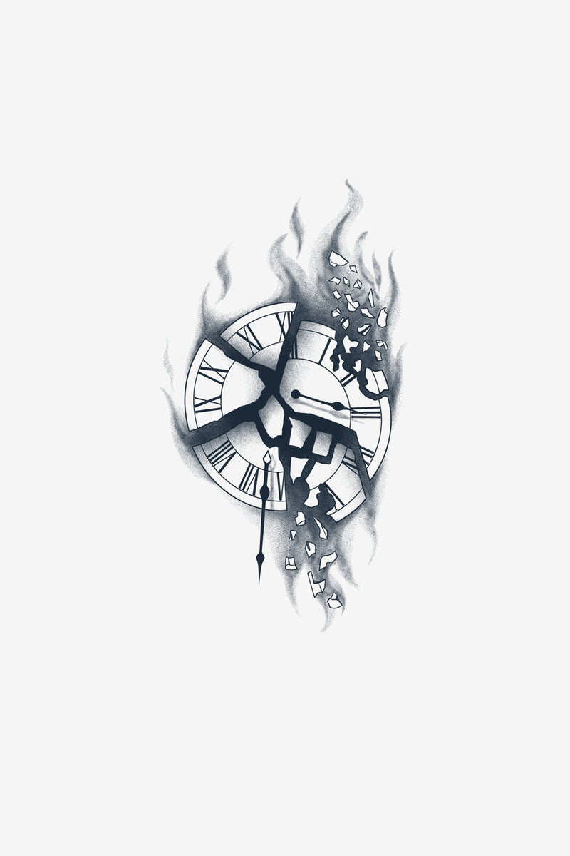 Timp Spulberat - tatuaj temporar Inklabs