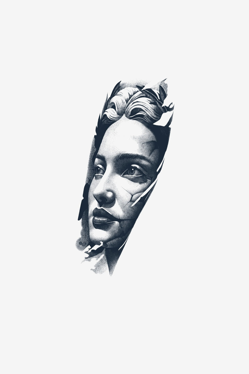 Portret Spart - tatuaj temporar Inklabs