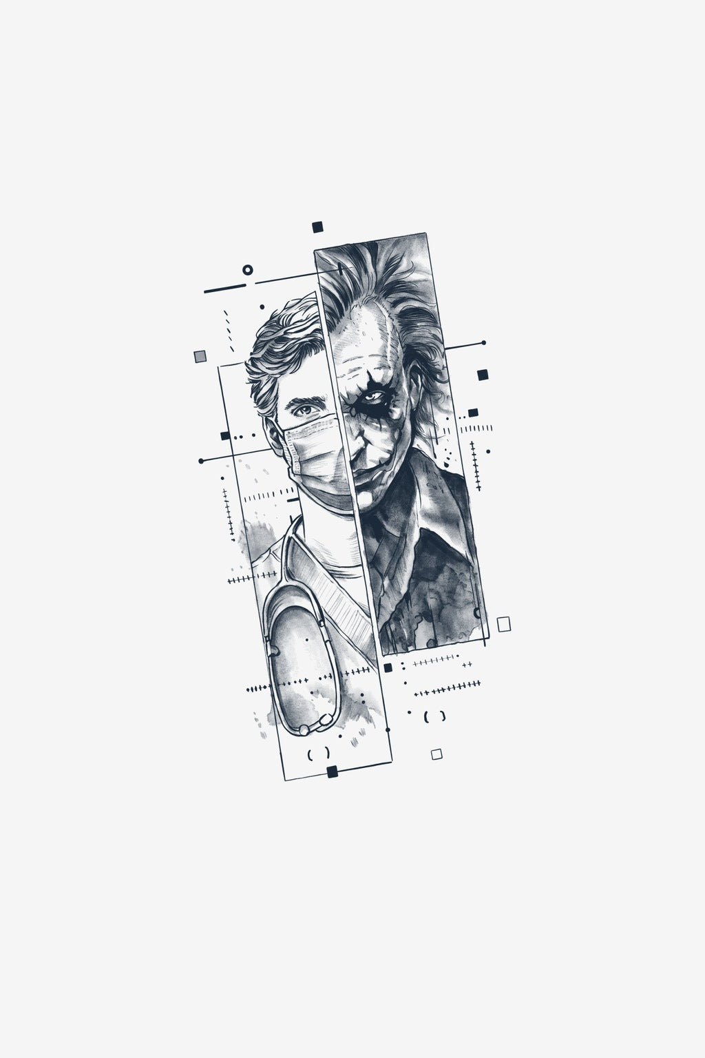 Chip Dublu - tatuaj temporar Inklabs