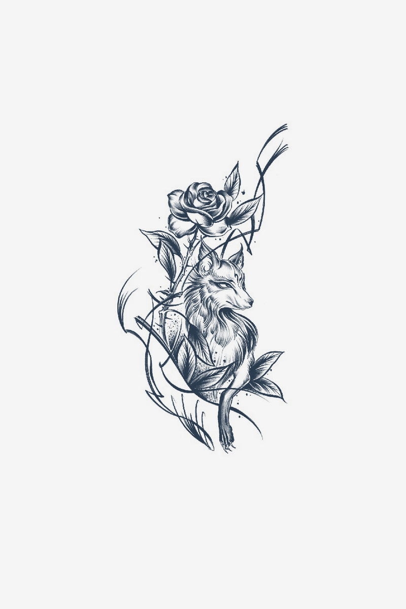 Fox of Flowers