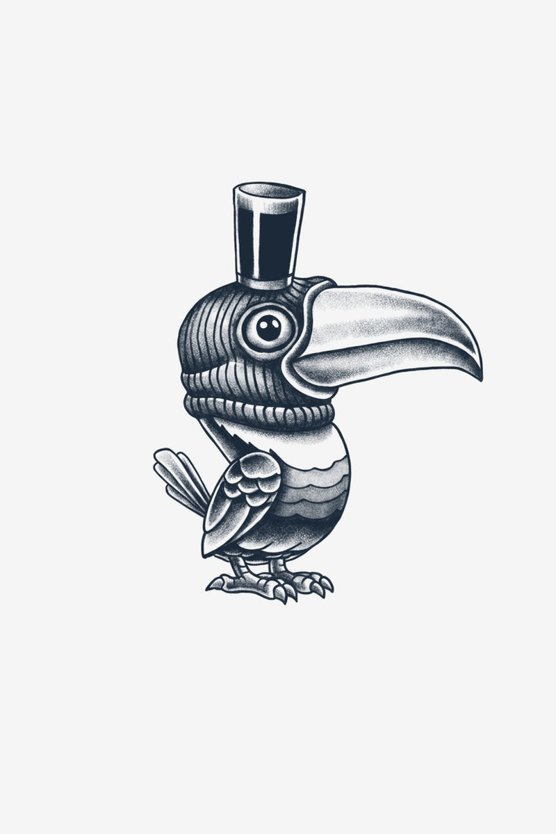 Tucan cu Joben - tatuaj temporar Inklabs