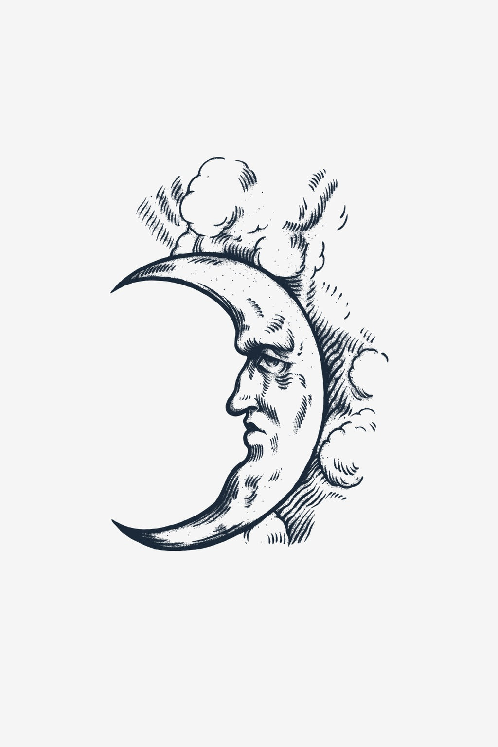 Chipul Lunii - tatuaj temporar Inklabs