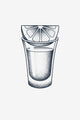 Tequila - tatuaj temporar Inklabs